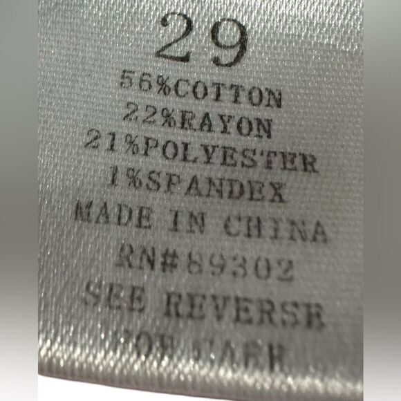 Altar’d state denim destressed cuffed shorts. Great condition. - Picture 9 of 10